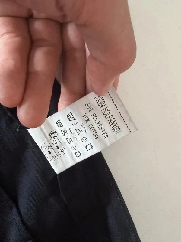 Taille 52 – Pantalon homme noir – photo 6